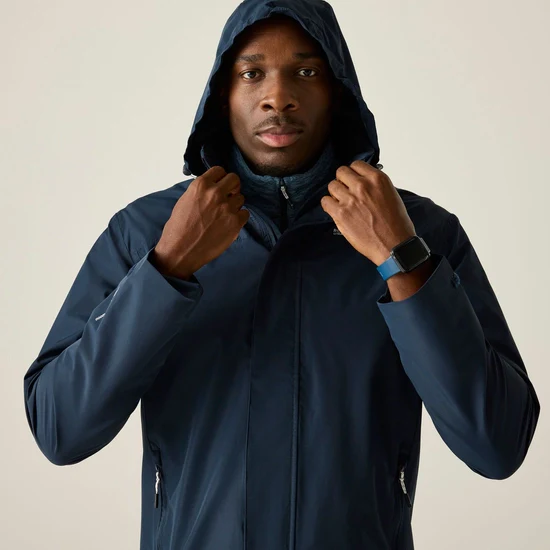 Regatta Matt II Waterproof Shell Jacket - Navy - Image 5