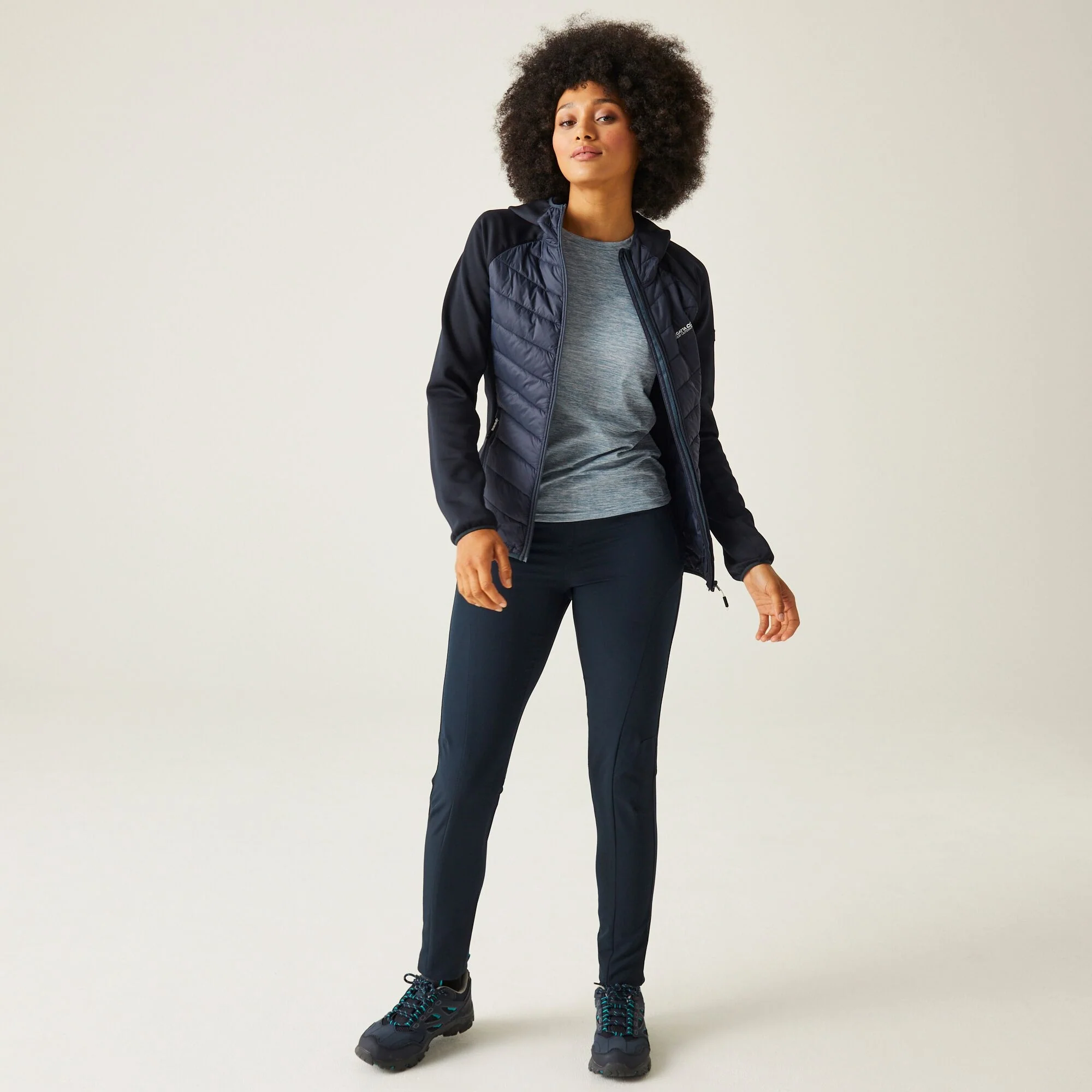 Regatta SS25 Women's Andreson VIII Hybrid Jacket | Navy - Image 3