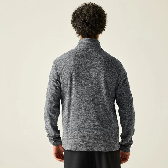 Regatta Thompson Marl Half Zip Fleece - Grey - Image 2