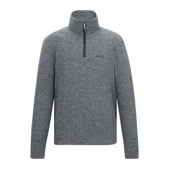 Regatta Thompson Marl Half Zip Fleece - Grey - Image 3