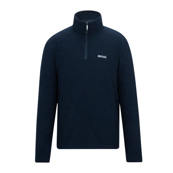 Regatta Thompson Marl Half Zip Fleece - Navy - Image 2