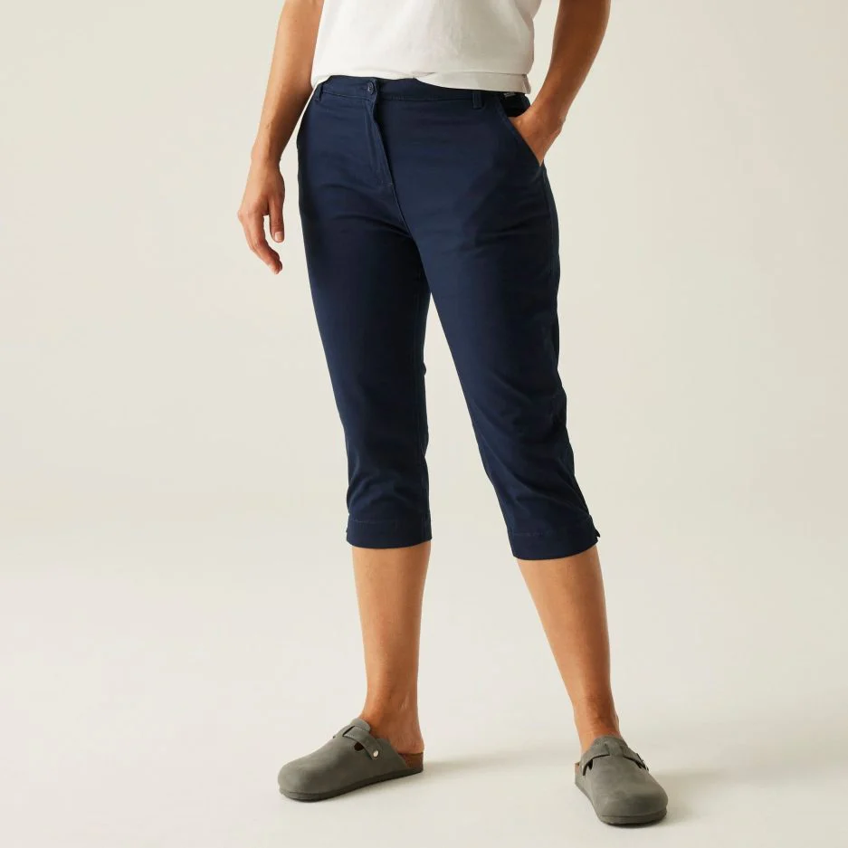 Regatta Women's Bayletta Capri Trousers - Navy - Image 7