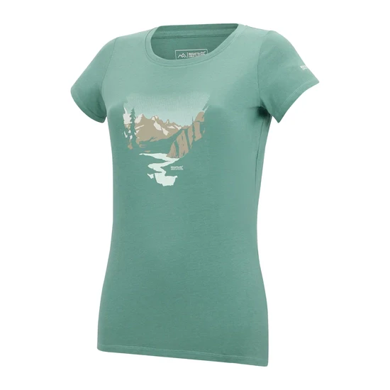 Regatta Women's Breezed T-Shirt - Moss Green - Image 4