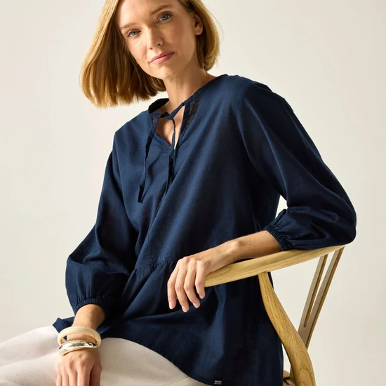 Regatta Women's Primden Shirt - Navy - Image 4