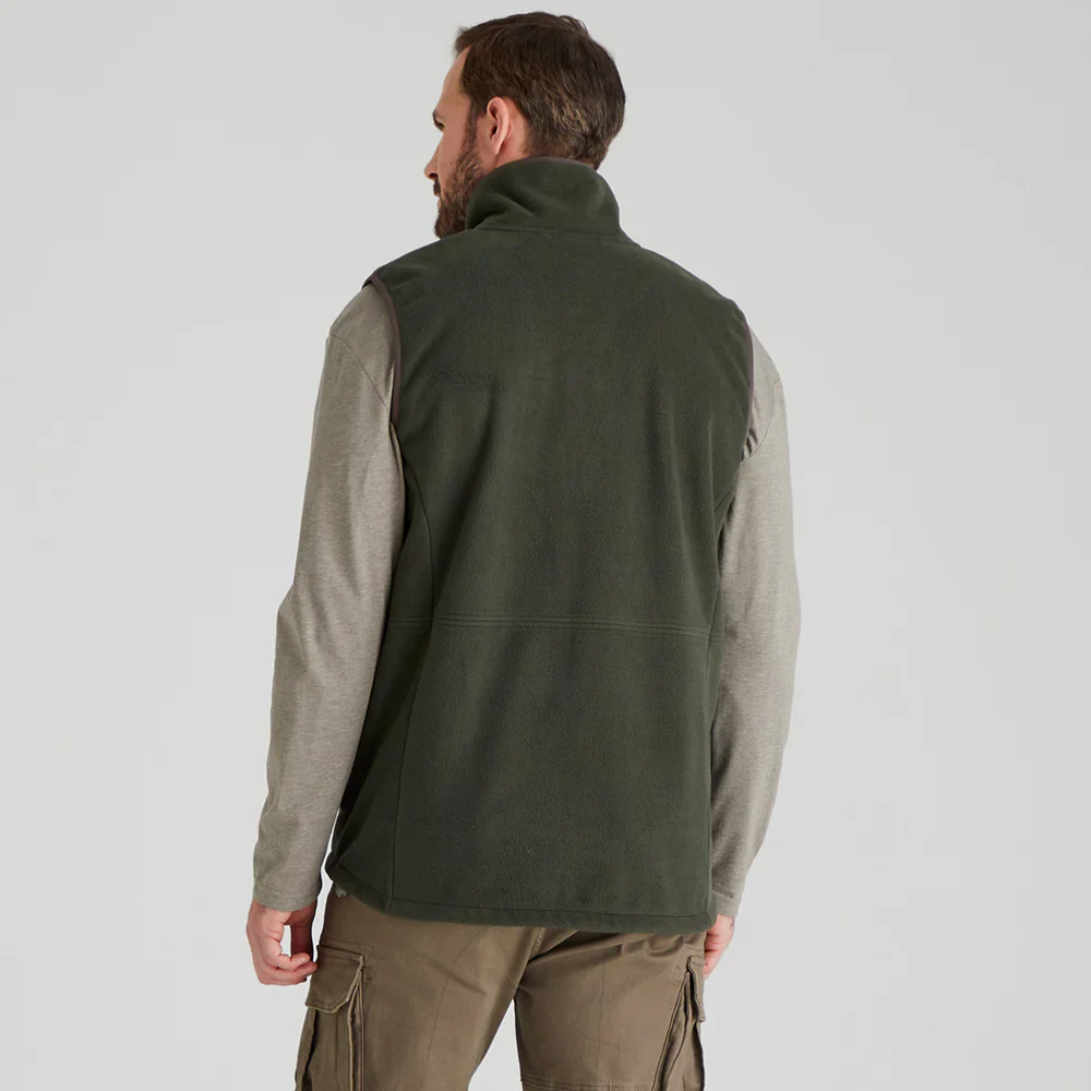Ridgeline Men's Kodiak Gilet - Deep Forest Green - Image 4