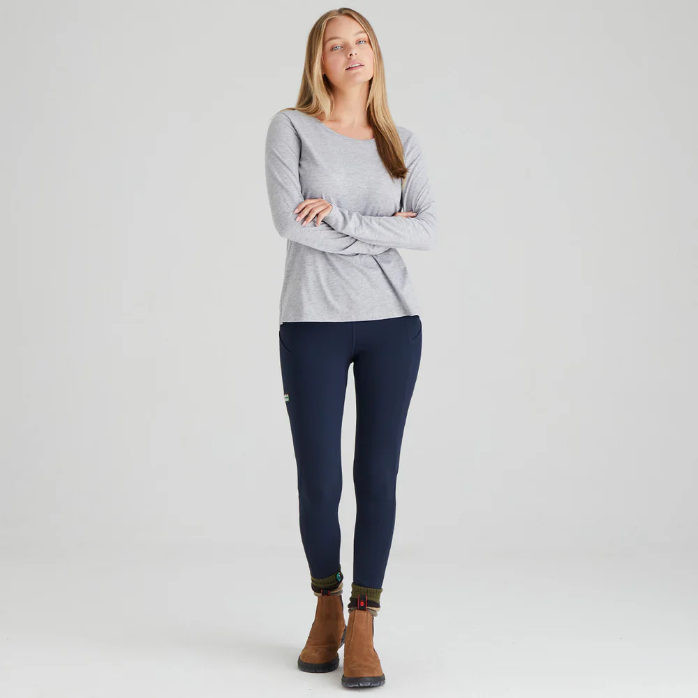 Ridgeline Women's Infinity Leggings - Navy - Image 3