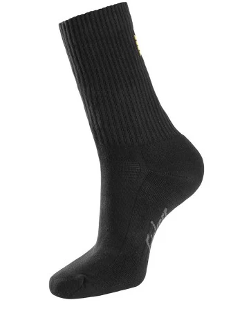 Snickers 9214 Cotton Socks 3-Pack - Black