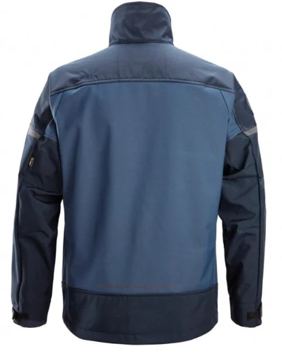 Snickers Softshell Stretch Jacket - Navy/Dark Navy - Image 2