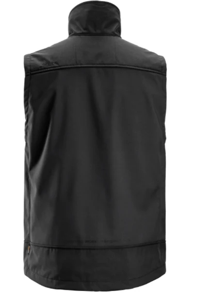 Snickers Softshell Stretch Vest – Black - Image 2