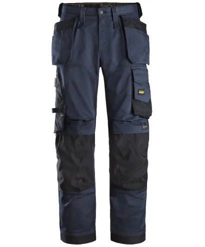 Snickers Stretch Loose Fit Trousers - Navy