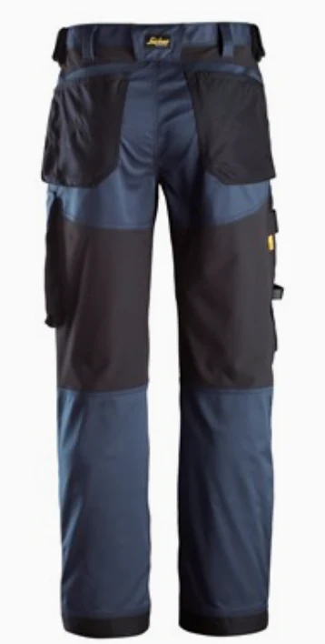 Snickers Stretch Loose Fit Trousers - Navy - Image 2