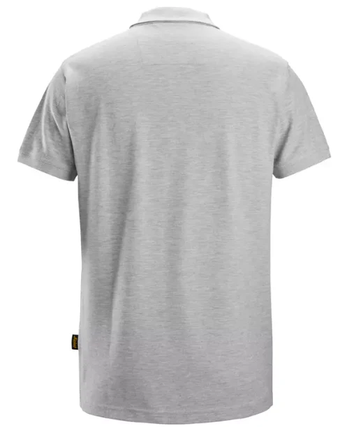Snickers Classic Polo Shirt - Grey Melange - Image 2