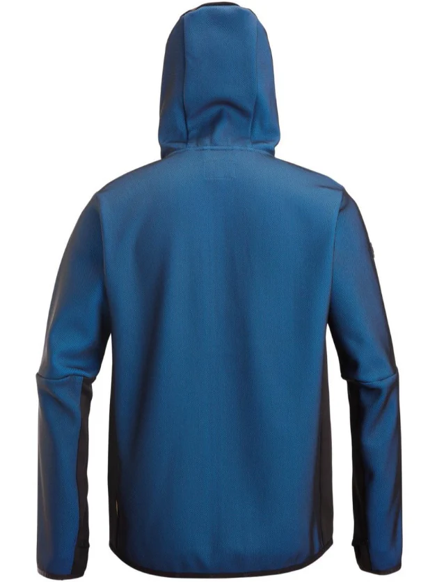 Snickers Full Zip Midlayer Hoodie - True Blue/Black - Image 2