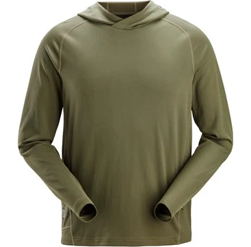Snickers Stay Fresh Hoodie Khaki Green