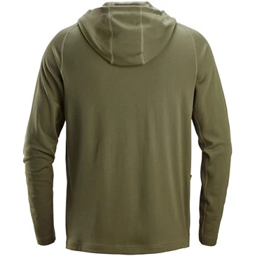 Snickers Stay Fresh Hoodie Khaki Green - Image 2