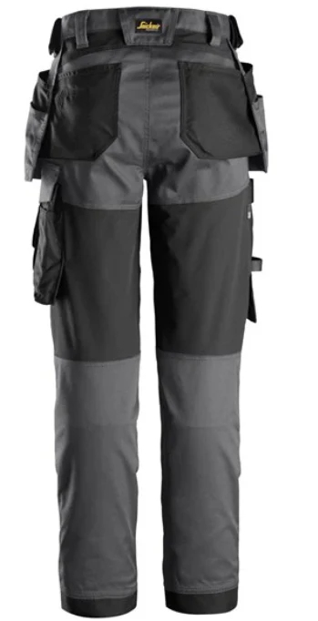 Snickers Women's Stretch Trousers Holster Pockets - Image 2
