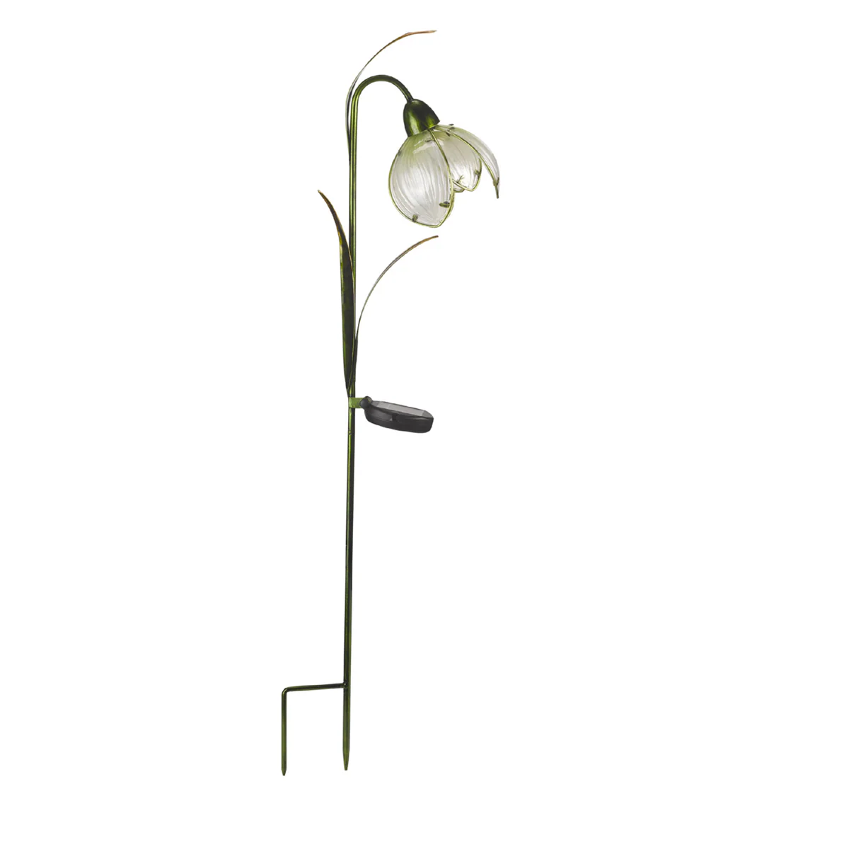Snowdrop Hand Painted Glass Solar Light - Image 3