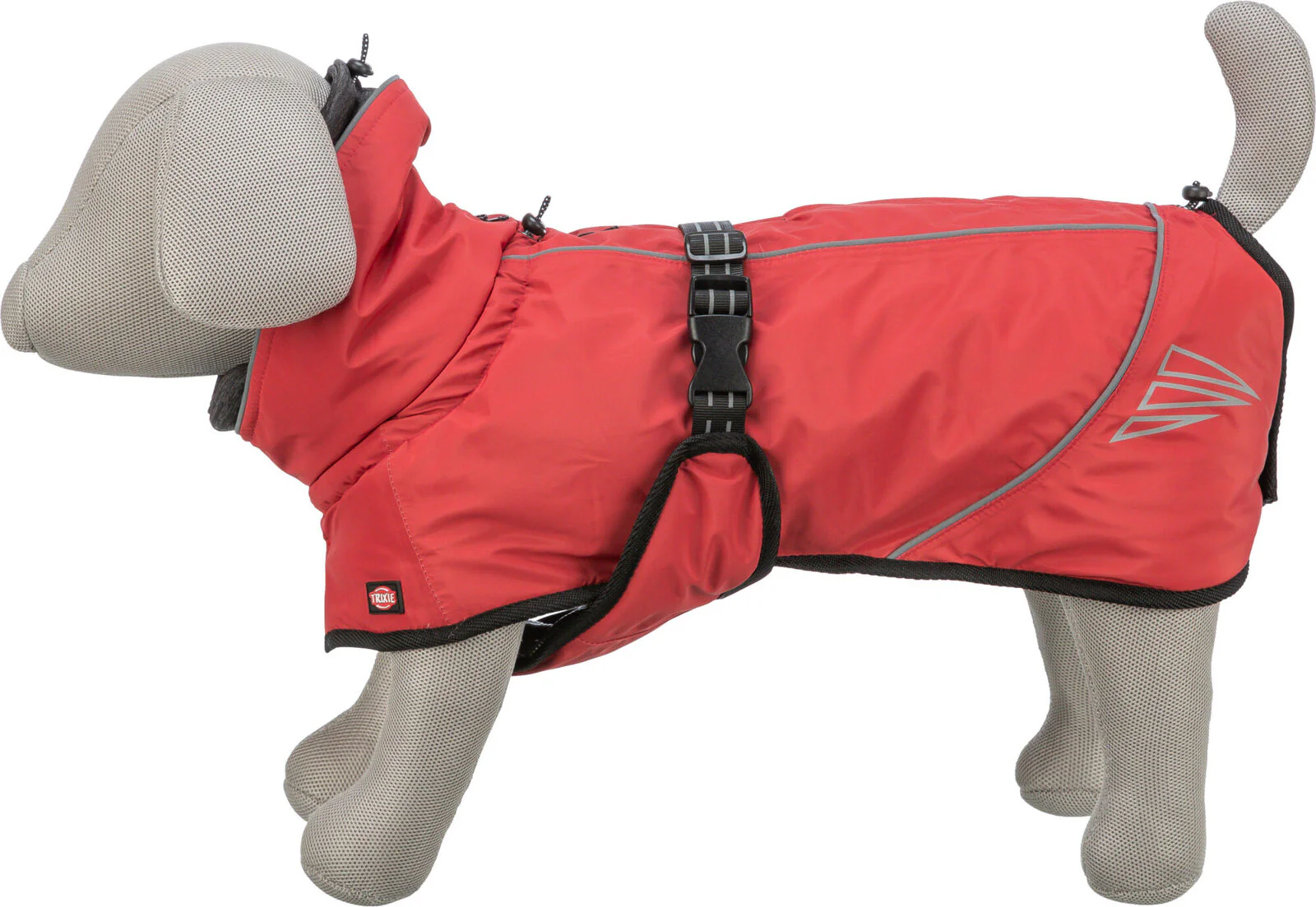 Trixie Explore Thermo Winter Coat Red - Image 3