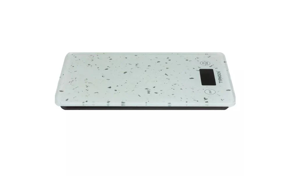 Typhoon Elements White Quartz Effect Digital Kitchen Scales - Image 3