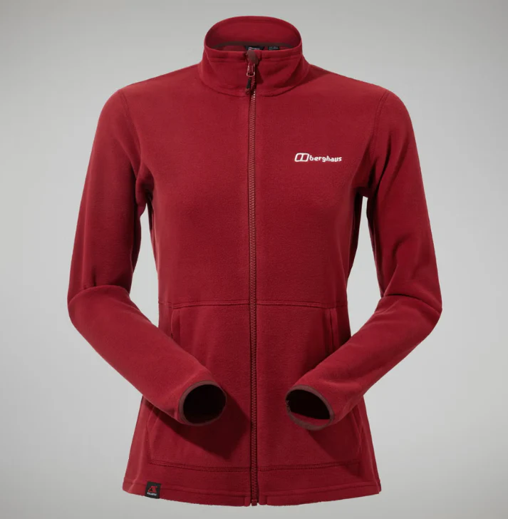 Berghaus Women's Prism 2.0 Micro Full Zip InterActive - Red
