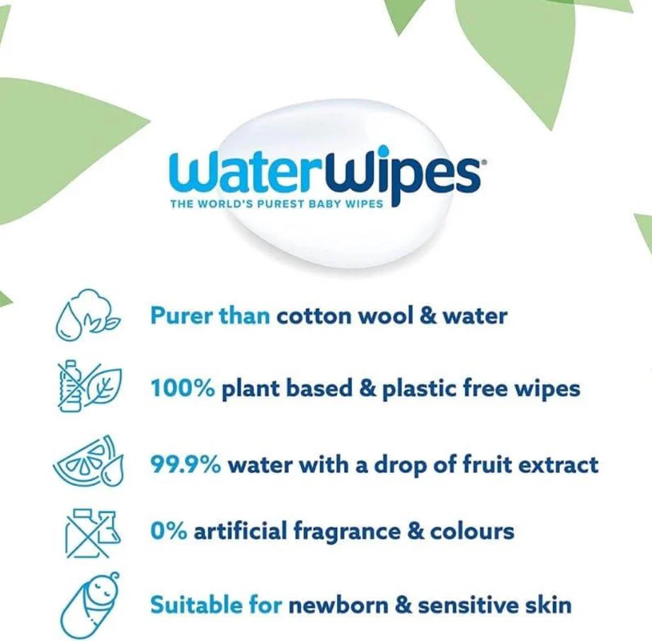 WaterWipes Baby Bio 60's Mega Pack (12 packs) - Image 4